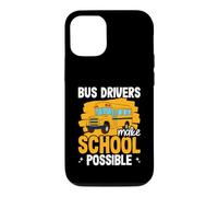 L'appréciation des Chauffeurs de Bus Rend l'école Possible Coque pour iPhone 12/12 Pro