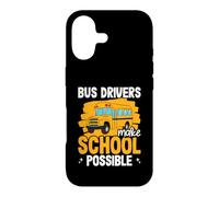 L'appréciation des Chauffeurs de Bus Rend l'école Possible Coque pour iPhone 17