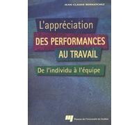 L'appréciation Des Performances Au Travail - De L'individu À L'équipe