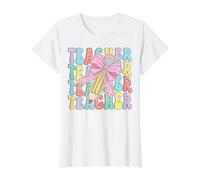 L'appréciation des professeurs de Croquette Donne Le Cours du 1er Jour T-Shirt Graphique avec Valeur, Femme, Blanc, XL