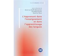 L'Apprenant dans l'enseignement et dans l'apprentissage des langues - Aura Luz Duffé Montalván - Eme Et Intercommunications - broché - Etude