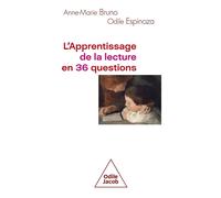 Odile Espinoza et Anne-Marie Bruno – L'Apprentissage de la lecture en 36 questions – broché