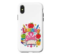 L'apprentissage des Enseignants préscolaires est Une Pomme Douce Coque pour iPhone X/XS