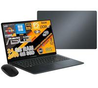Laptop ASUS 15.6" FHD IPS - Ryzen 7 7735HS, 24 GB DDR5, 1 TB NVMe SSD, WiFi 6E, RJ45, tastiera IT QWERTY, retroilluminata, impronta Digitale, Windows 11 Pro, Pronto all'uso, Webcam FHD