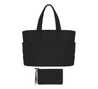 Laptop Bag - Layered Work Tote Purse | Compartmented Business Work Computer Case | Large Capacity Shoulder Tote Bags for Travel, College, School, Meeting, Daily Home, Workplace, Commute, Outdoor