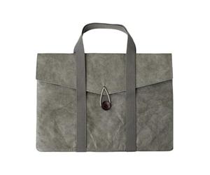 Laptop Carrying Case - Lightweight Briefcase | Waterproof Felt Lining | Double-Layer Storage Design, Paper Construction, Wear-Resistant Finish, Slim Portable Profile, Document & Charger