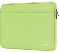 Laptop Case 14 inch, Shockproof Protective Notebook Cover Bag with Accessory Pocket, Durable Carrying Laptop Sleeve Compatible for MacBook HP Lenovo Dell ASUS Acer, Light Green