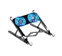 Laptop Cooler Height Adjustable Slim Portable Powerful Foldable