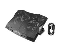 Laptop Cooler Stand Multi Angle Adjustment 3400RPM 5 Height Level 11 Fan Notebook Cooling Pad for Tablet