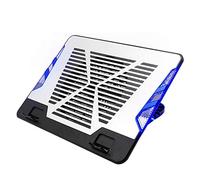 Laptop Cooling Pad Laptop Cooler : Portable Laptop Cooling Stand Holder Riser with 1 Fans Compatible Laptop Cooler Cooling Pad Base LED Notebook Stand