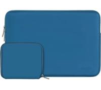 Laptop Sleeve 13-13.3 Inch Compatible with MacBook Air/Pro 13/Pro 14, HP, Dell, ASUS, Lenovo, Laptop Sleeve Neoprene Bag with Small Pouch, Lake Blue