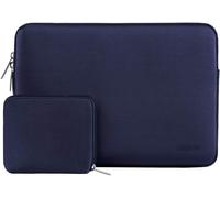 Laptop Sleeve 13-13.3 Inch Compatible with MacBook Air/Pro 13/Pro 14, HP, Dell, ASUS, Lenovo, Laptop Sleeve Neoprene Bag with Small Pocket, Navy Blue