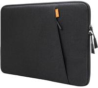 Laptop Sleeve for 14 Inch MacBook Air/Pro, MacBook Pro M4 / M3 / M2 / M1 2021-2024, Waterproof Case Bag with Portable Pocket, Compatible with 14 Inch Notebook (Black) Noir