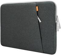 Laptop Sleeve for 16 Inch MacBook Pro (M4/M3/M2/M1, 2019-2024), Waterproof Laptop Case with Portable Pocket, Compatible with 16 Inch Notebook (Dark Grey) Gris