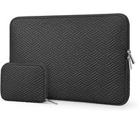 Laptop Sleeve for MacBook Pro 15""/16"" A1990 A1707, Dell XPS 15 Plus, Water Resistant Leather Case for HP/Lenovo/ASUS/Acer/Samsung Laptop with Accessories Bag