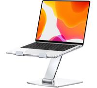 Laptop Stand, Adjustable Aluminum Laptop Stand, Quick Cooling, Ergonomic Foldable Laptop Stand Compatible with MacBook Air Pro (10-16 Inches)