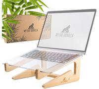 Laptop Stand, Ergonomic Universal Bamboo Laptop Holder, Laptop Stand, Laptop Stand, for Macbook, Booster
