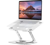 Laptop Stand for Desk,Adjustable 360 Rotating Stand Aluminum Folding Laptop Riser Stand Compatible with MacBook Air Pro,Dell XPS, HP