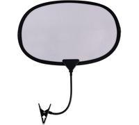 Laptop Sun Shield with Clip, 45 x 30 cm Flexible & Foldable Laptop Sun Shade for Laptop Heat Shield & Anti-Glare Laptop Sun Shade for Outdoor (Grey)