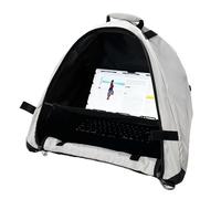 Laptop Tent - Pare-Soleil pour Tente pour Ordinateur portable, Sac pour ordinateur portable résistant à l'eau pour travailler à l'extérieur | Pliable | Couverture de confidentialité | Matériau UV