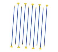 LAPYAPPE 10 pièces Flèches à Ventouse Colorées pour Garçon Fille Flèches de Remplacement pour Arc Pratique de Intérieur et Extérieur pour Développer la Concentration et Amuser les Petits