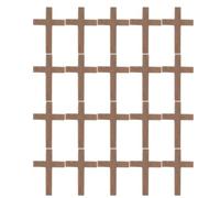 LAPYAPPE 100 Pièces Croix Miniature Artisanal, Porte-clés et Pendentifs | Finition Lisse sans Bavure, Teinte Café Naturelle, Lot Prêt pour Fêtes, Communion et Pâques