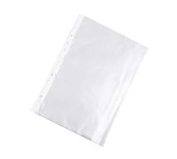 LAPYAPPE 100 pièces Pochettes Transparentes Perforées Protège-documents sans Acide PP pour Rangement Bureau et École