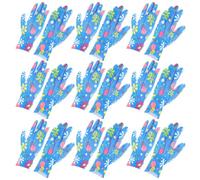 LAPYAPPE 12 Paires Moufles de Travail Antidérapants, Taille 10 | Poignée Renforcée pour Outils et Pièces Métalliques, Confort Respirant, Usage Réutilisable pour Atelier
