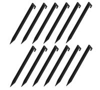 LAPYAPPE 12pièces Lot de Piquets De Tente Robustes pour Jardin Pelouse Bâche Clous Piquets pour Extérieur Plage Camping Cour