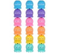 LAPYAPPE 18 Marqueurs en Plastique Forme Poulpe Mignons et Polyvalents pour Dessin et Coloration, pour Activités Scolaires et Loisirs Créatifs