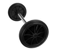 LAPYAPPE 1ensemble Roues De Rechange Universelles Pour Conteneurs De Déchets De Roues Avec Pour Faciliter Le Transport Des Poubelles Extérieures