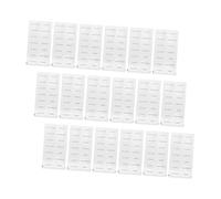 LAPYAPPE 20feuilles Étiquettes De Bouteilles De Shampoing Transparentes Autocollants Pour Salle De Bain Étiquettes De Bouteilles De Voyage Pour Cosmétiques Organisation Salle De Bain