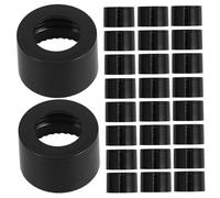 LAPYAPPE 20pièces Capuchons De Bouteilles Verre Pour Huiles Essentielles De Couvercles Aromathérapie Avec Trou Les Fuites Matériau Pour Diffuseurs Et Bouteilles Verre