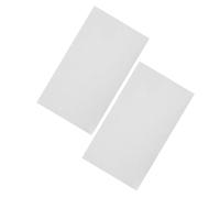 LAPYAPPE 2pcs Drapeaux de Jardin Vierges en Polyester Blanc, sans Bavures ni Fils, Bannière Suspendue DIY pour Décorations Extérieures et Présents Personnalisés