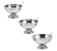 LAPYAPPE 3 Pièces Moule à Riz en Acier Inoxydable Rond pour Sushi et Rice, Facile à Nettoyer, Compatible Lave-vaisselle, Ambiance Estivale Cuisine