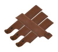 LAPYAPPE 4pièces Étui PU pour Stylo Étui De Élégant Et Pratique pour Stylos Pochette De Rangement pour Fournitures Scolaires