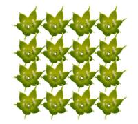 LAPYAPPE 60 Pièces de Calices de Fleurs Artificielles en Plastique Vert pour Roses Artificielles, Accessoires Polyvalents pour Bouquets, Décoration pour Fêtes et Événements