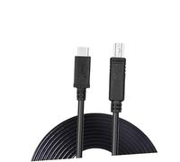 LAPYAPPE 8m Câble USB Type-c vers USB-c pour Imprimante Scanner et Appareils Compatibles Connectique Plaquée Or