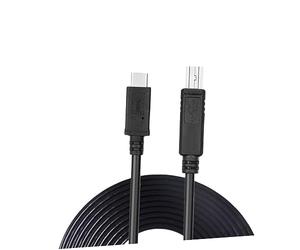 LAPYAPPE 8m Câble USB Type-c vers USB-c pour Imprimante Scanner et Appareils Compatibles Connectique Plaquée Or