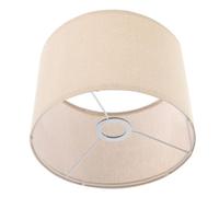 LAPYAPPE Abat-jour en Toile de Jute Jaune Clair 26x19 Cm Détachable pour Lampadaire E27, Abat-jour pour Lampe de Maison, Remplacement Abat-jour pour Lampadaire, Décoration Intérieure