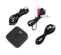 LAPYAPPE Adaptateur Audio sans Fil 5.0 NFC pour Voiture Récepteur Audio Professionnel Ports 3,5 Mm et RCA Compatible Amplificateur Portable et Léger Utilisation Automobile