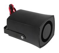 LAPYAPPE Alarme de Recul pour Camion 12v Sirène Bibi, Avertisseur Sonore Plastique Noir, Installation Facile, pour Véhicule en Marche Arrière