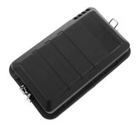 LAPYAPPE Assemblage de Filtre à Air Noir pour Générateur à Essence 2-3 Kw avec Boîtier en Plastique et Métal, Protection les Intempéries et Filtration Optimale de L'air
