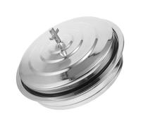 LAPYAPPE Assiettes De Communion Empilables En Acier Inoxydable 304, Grand Plateau Rond à Hosties, Service Réutilisable Pour Église Et Cérémonies Religieuses, Ensemble Polyvalent De Vaisselle Sacré