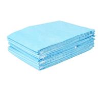 LAPYAPPE Bavoir Jetable Adulte en Papier Léger, Pliable et Facile à Transporter, Lot de 10 Pièces, Design Humanisé pour Personnes Âgées et Adultes Lors des Repas