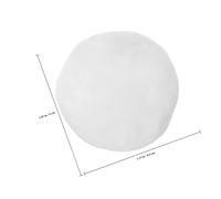 LAPYAPPE Boules Filtrantes Portables pour Piscine Et Aquarium, 700 g Emballage sous Vide Blanc, Filtration Polyvalente, Réutilisables Et Peu Encombrantes