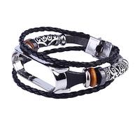 LAPYAPPE Bracelet Rétro avec Perles Bracelet Interchangeable Compatible avec Xiaomi de Haute Qualité Style et à Usure pour Toutes les Occasions