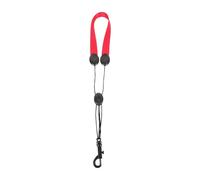 LAPYAPPE Ceinture de Saxophone Rouge en Plastique pour Soulager la Pression du Cou Épaules, Sangle Portable pour Saxophone et Clarinette