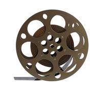 LAPYAPPE Centre de Table Décoration Vintage Flexible en Fer Or Bobine de Film pour Ambiance Cinématographique , Accessoire pour Restaurants à Thème Théâtre