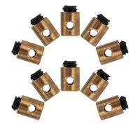 LAPYAPPE Collier de Serrage Creux en Métal Robuste pour Câble D'embrayage Moto et Vélo Électrique, 20 Pièces, pour Modification et Ajustement Précis